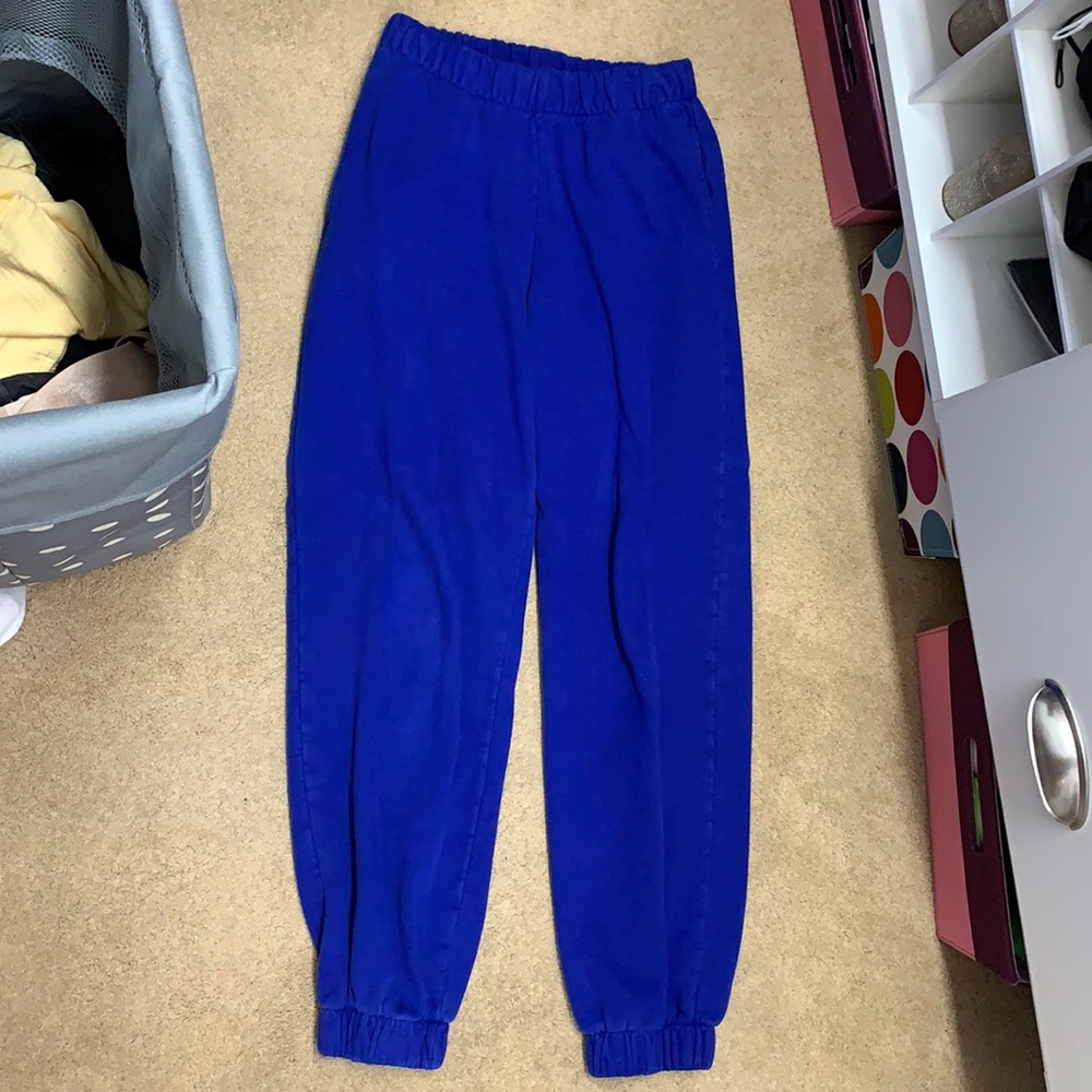 Royal Blue Brandy Melville Sweats